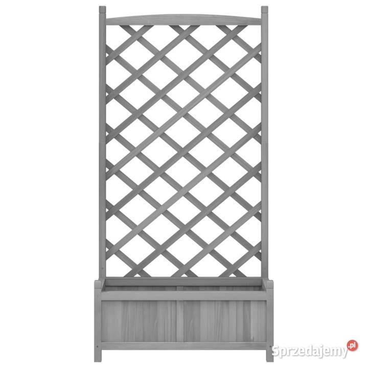 Donica z trejażem szara lite drewno jodłowe lubuskie Wschowa sprzedam