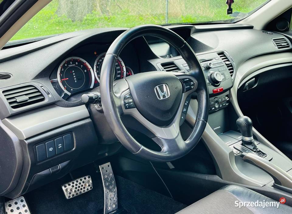 Honda Accord VIII 24 TypeS Automat zadbana czarny Hajnówka