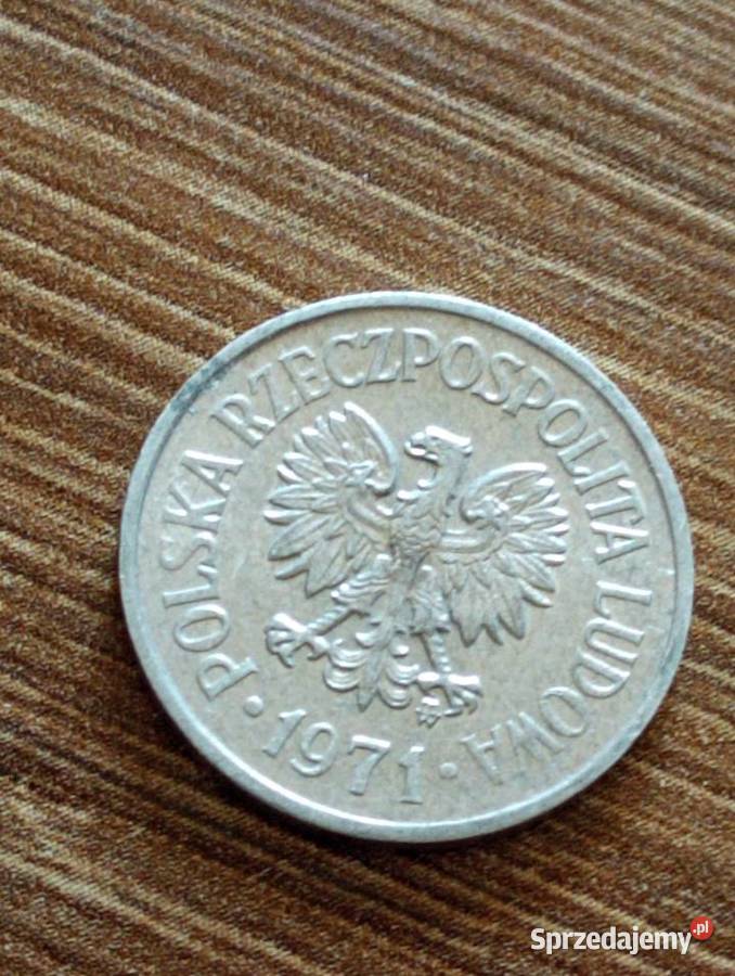Sprzedam monete 10 gr 1971 r zzm Chełm