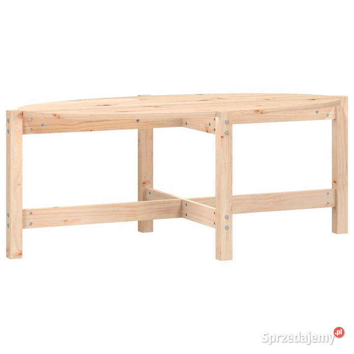 Stolik kawowy 118x63x45 lite drewno sosnowe Stoły