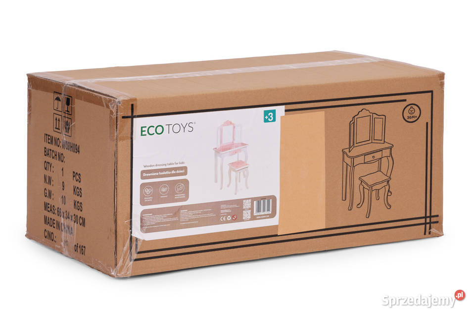 Duża toaletka zabawkowa dziewczynki potrójne Smogorzów