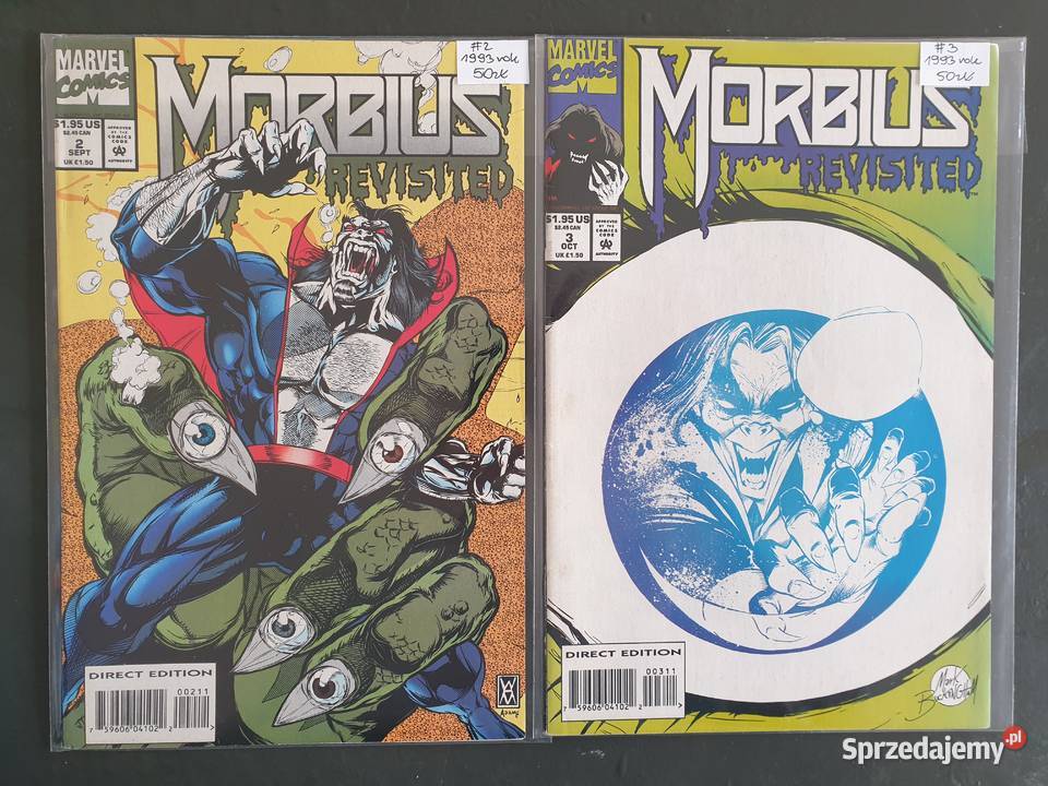 Morbius zestaw 10 komiksów Marvel USA Amerykańskie Komiksy pomorskie Gdynia
