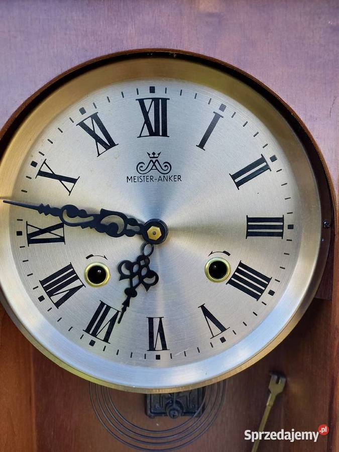 201 Zegar ścienny Meister Anker sprężynowy do Tczew
