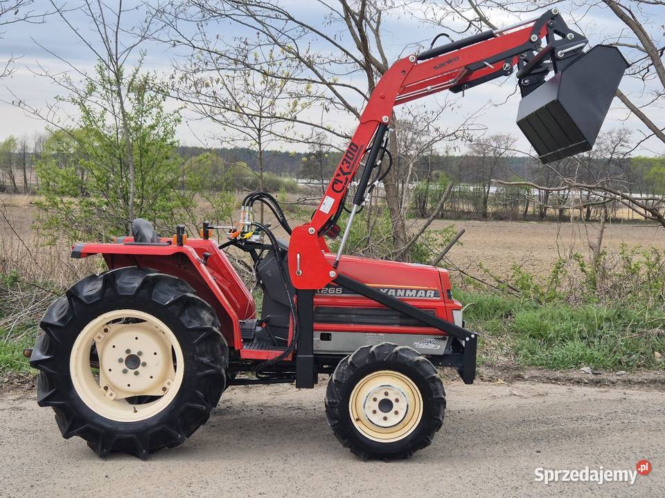 Traktorek YANMAR FX265D 26 44 Wspomaganie Napęd 4x4 dolnośląskie Małuszyn sprzedam