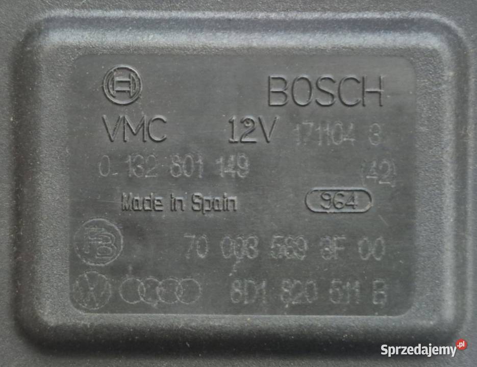 SILNICZEK NAWIEWU KLAP NAGRZEWNICY VW PASSAT B5 Działoszyce