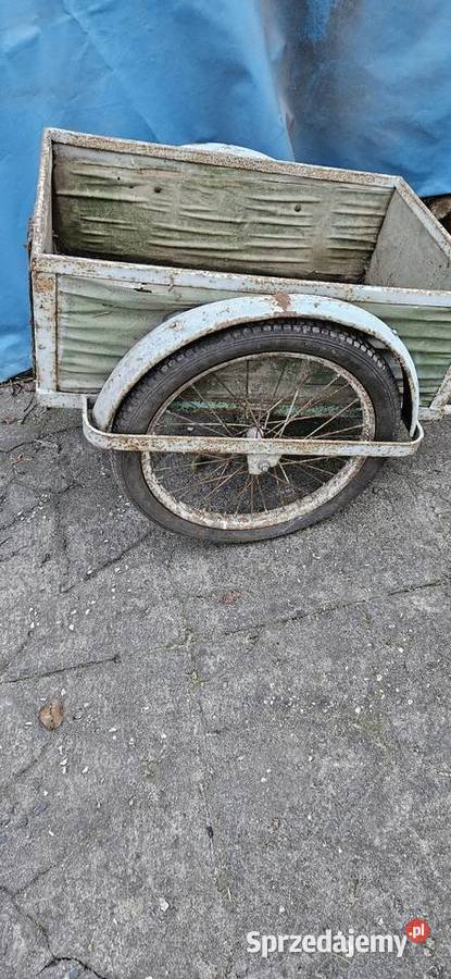 1967 Oryginał przyczepka motocyklowaSimson MZ Barlinek