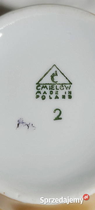 Komplet filiżanek porcelanowych Ćmielów PRL Radom sprzedam