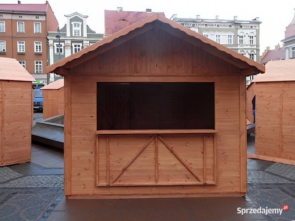 DOMEK HANDLOWY 1 DREWNIANY KIOSK SKLEPIK śląskie Parzymiechy