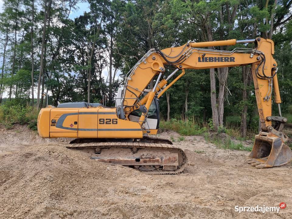 KOPARKA GĄSIENICOWA LIEBHERR 926 Żerków
