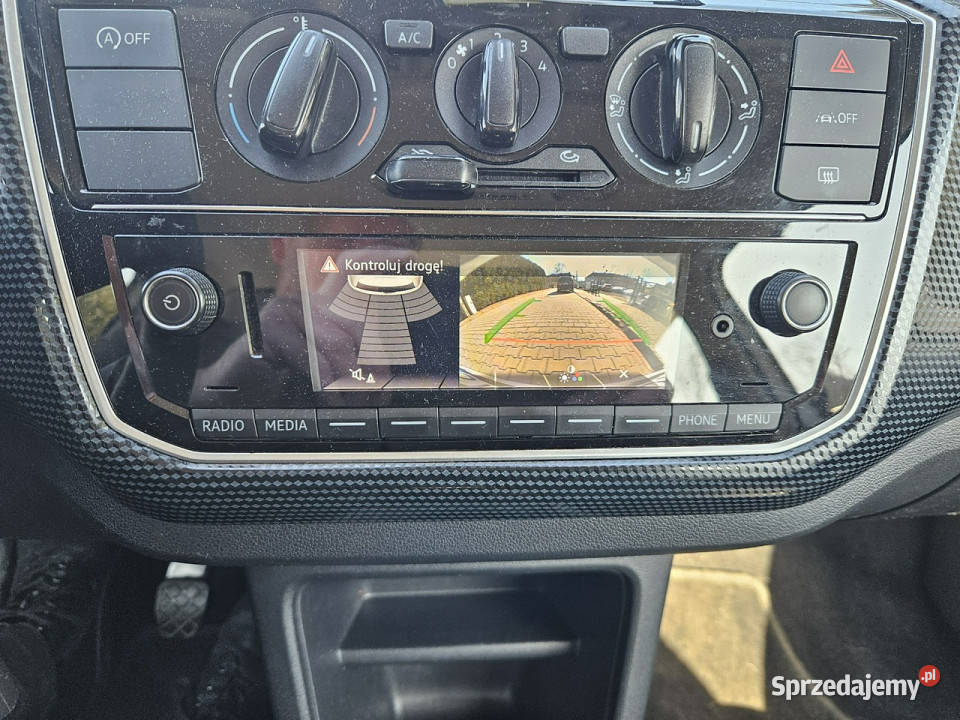 Volkswagen Up Klimatyzacja Tempomat Kamera manualna Ruda Śląska