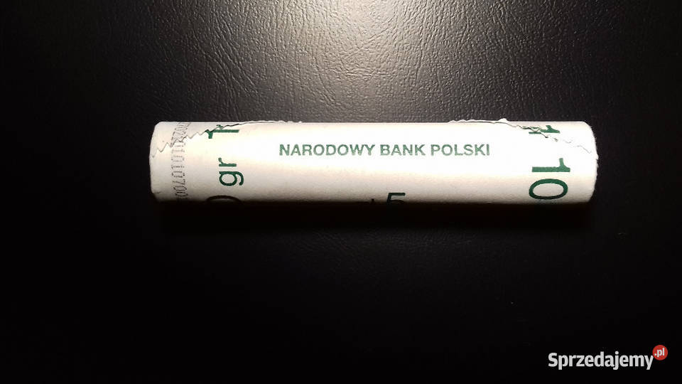 10 gr 2011 unc z rolki NBP Mogilno