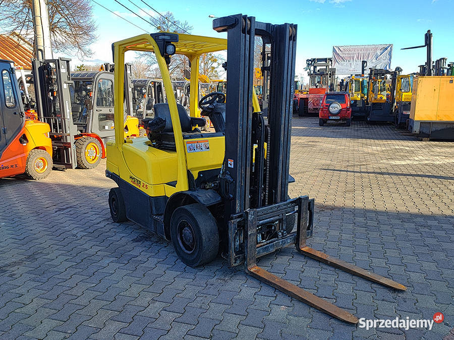 wózek widłowy Hyster H25FT 25 t diesel triplex