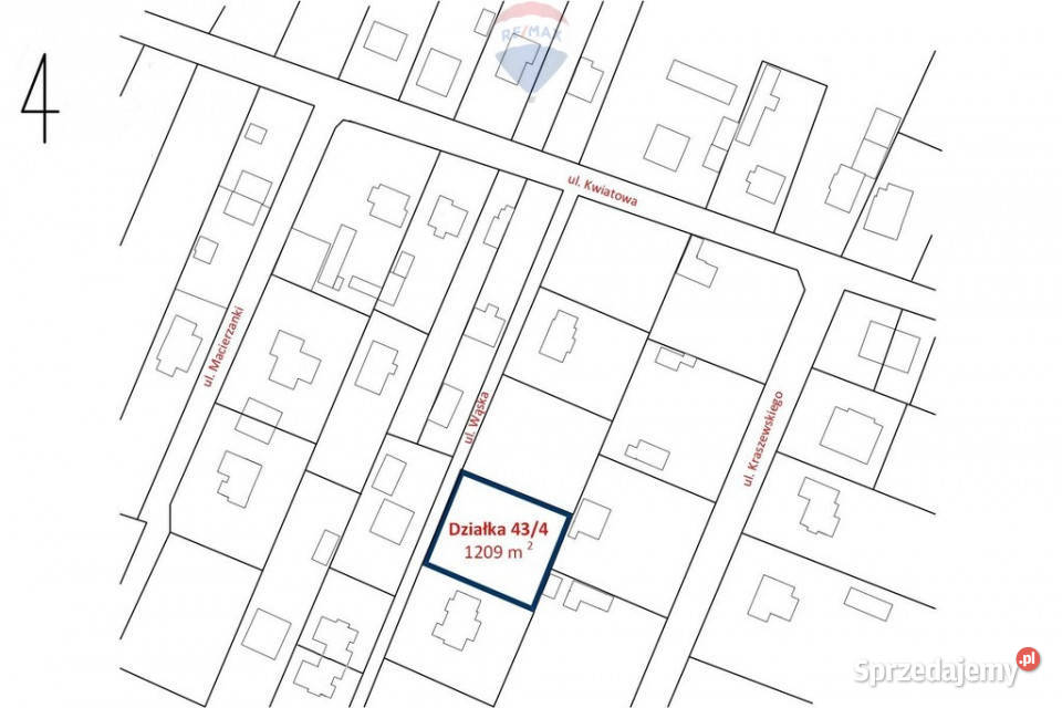 Działka 1209m2 udział 12 Milanówek