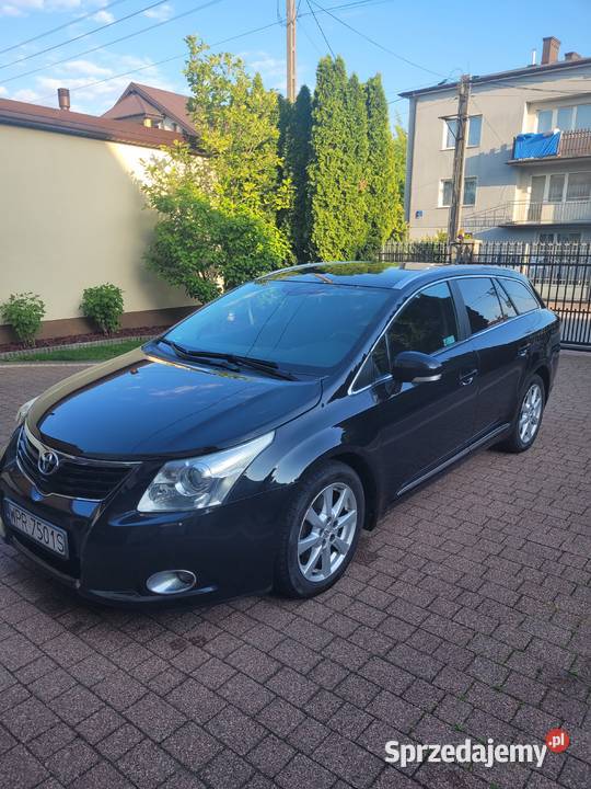 Toyota Avensis 20 D4D Krajowy czarny mazowieckie Raszyn sprzedam