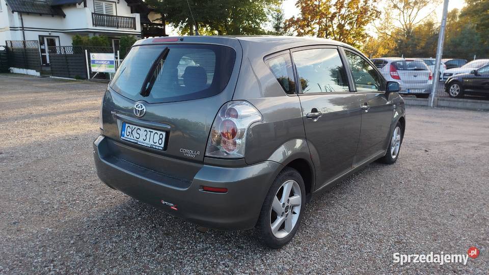 Toyota Corolla Verso 20 D4D 116 7 Miejsc CD pomorskie Bytów