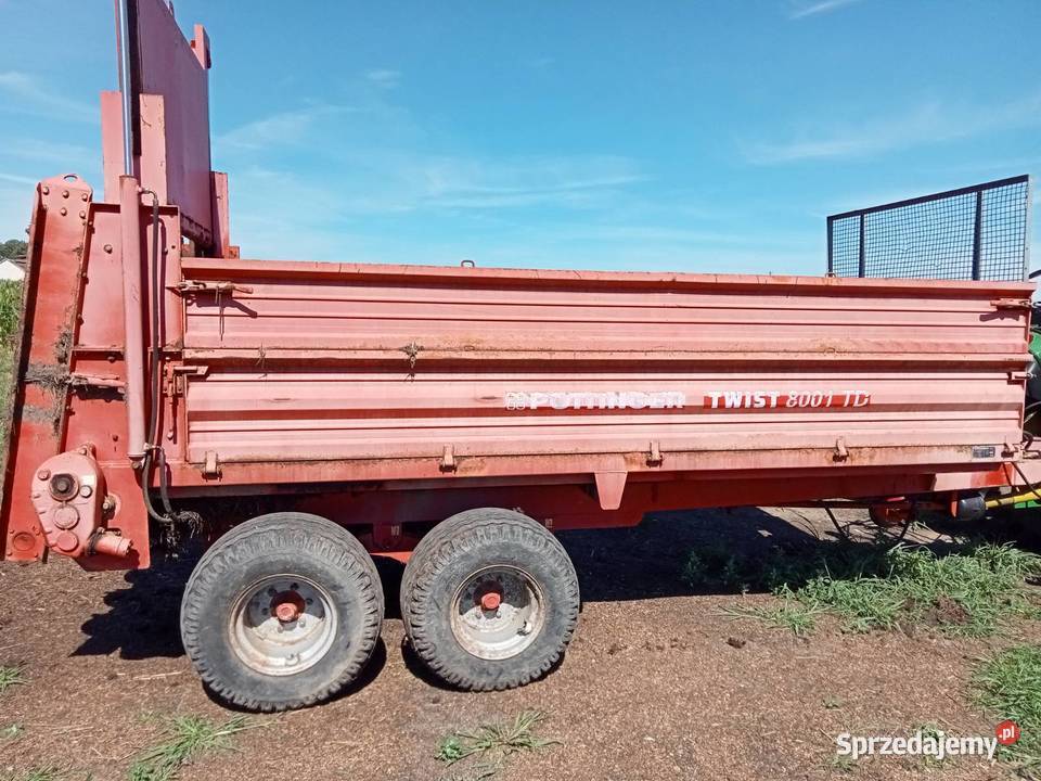 Rozrzutnik Pottinger Twist 8001 TD nieuszkodzony Bedlno