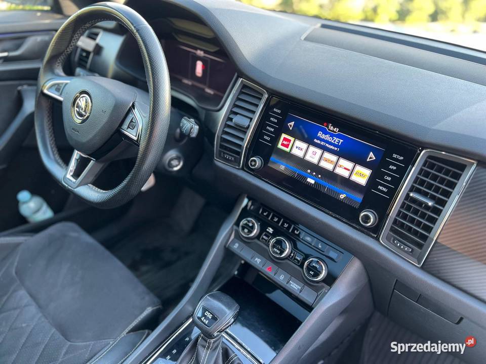 Skoda Kodiaq 20 TDI 4x4 Sportline DSG 2018r Pułtusk