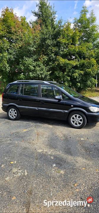 Zafira 7 osobowa czarny Zgorzelec