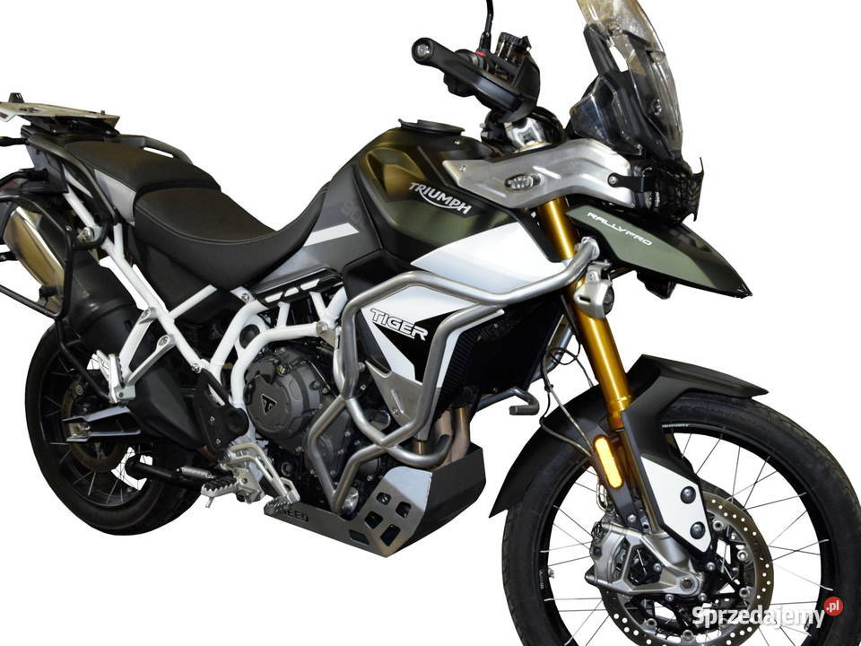 Gmole do Triumph Tiger 850 Bunkier srebrny śląskie