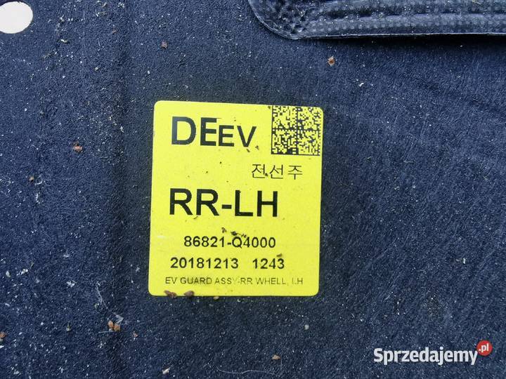 Nadkole tył tylnie lewe lh kia eNiro niro ev Sieraków sprzedam