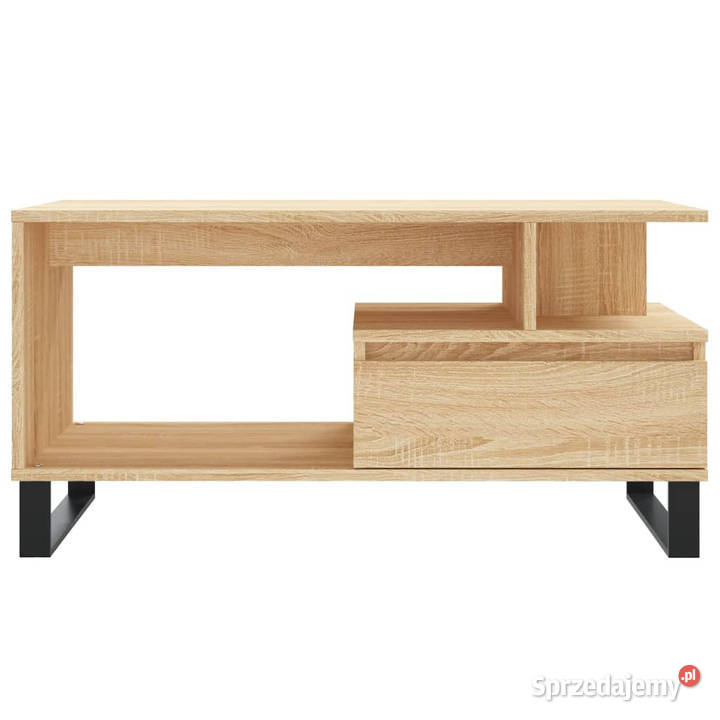 Stolik kawowy dąb sonoma 90x49x45 materiał sprzedam
