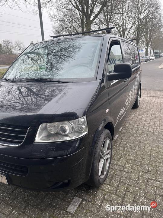 Vw transporter t5 blaszak highline skórzana tapicerka Warszawa sprzedam