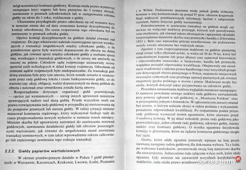 Giełdy Ryszard Czerniawski Rok wydania 1991