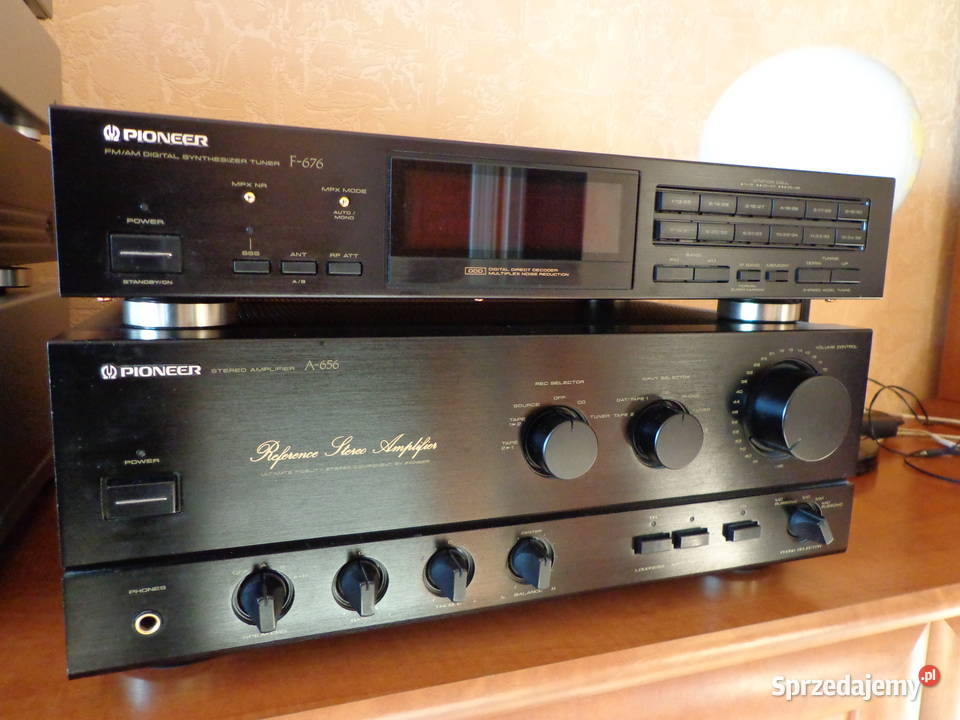 PIONEER wzmacniacz A656 tuner F676 Wzmacniacze i pokrewne Kraków sprzedam