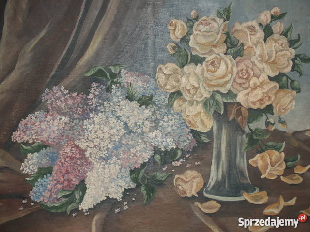 Stary obraz sygnowany Olga Boznańska Tarnów sprzedam