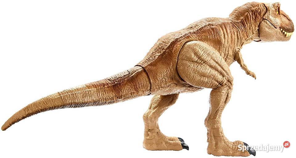 Tyranozaur TRex Park Jurajski Dźwięk Ruch Mattel Figurki Mogilany sprzedam