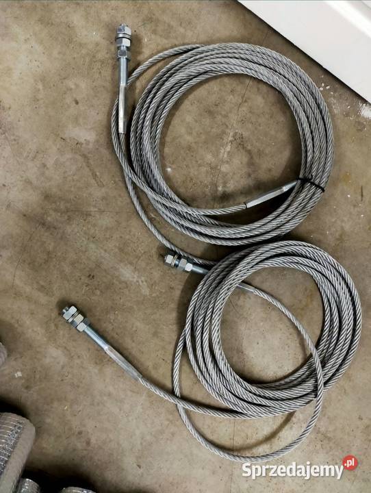 Lina stalowa z gwintami 12mm M20 Długość 12m Bielsko-Biała
