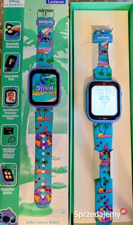 Lexibook Disney Stitch zegarek dziecięcy z