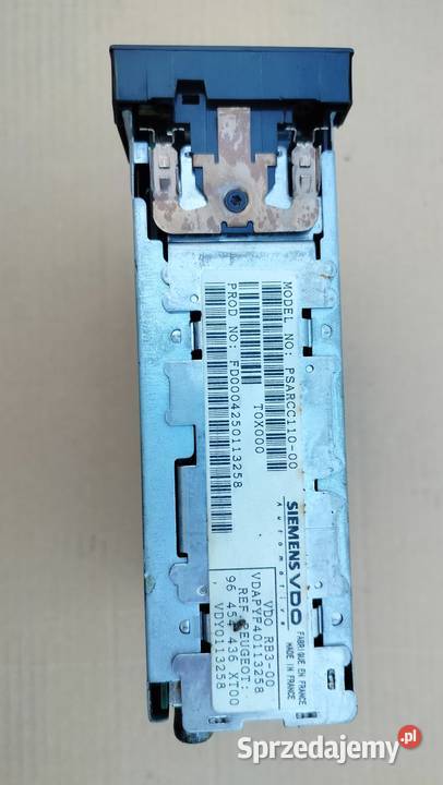 Radio Siemens VDO Peugeot 307 Rok produkcji 2004 kujawsko-pomorskie Bydgoszcz