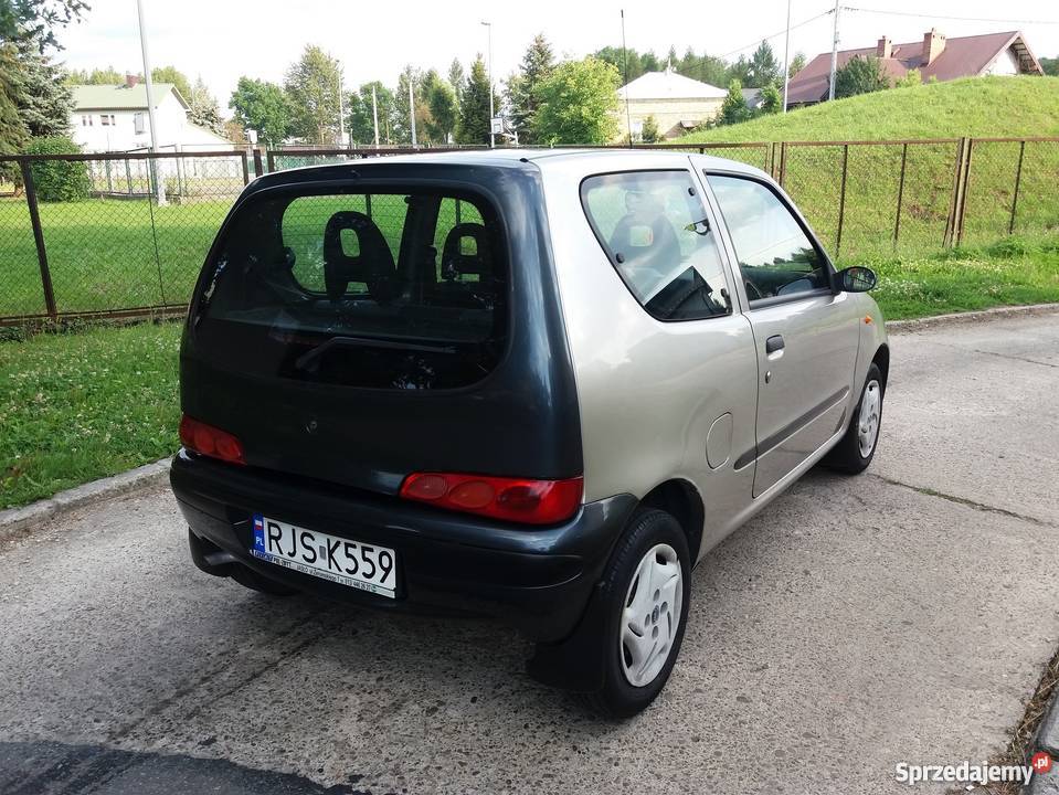 Fiat Seicento Brush Ładny 2001 nieuszkodzony Jasło sprzedam