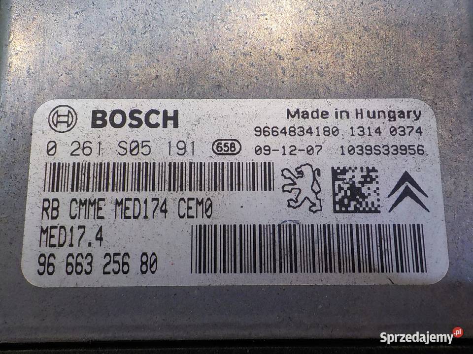 CITROEN DS3 16 THP 10r 3D sterownik komputer osobowe mazowieckie Suków sprzedam