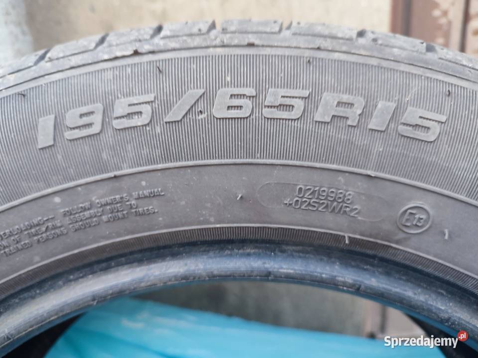Opony letnie 1956515 stan Łódź