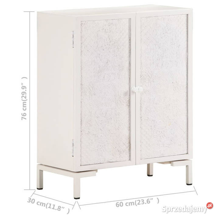 Szafka 60 x 30 x 76 lite drewno mango WM323581 Warszawa