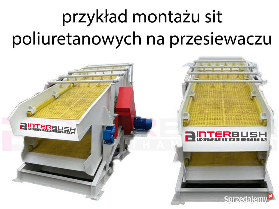 Sita poliuretanowe na wymiar maty sitowedo Gostynin sprzedam