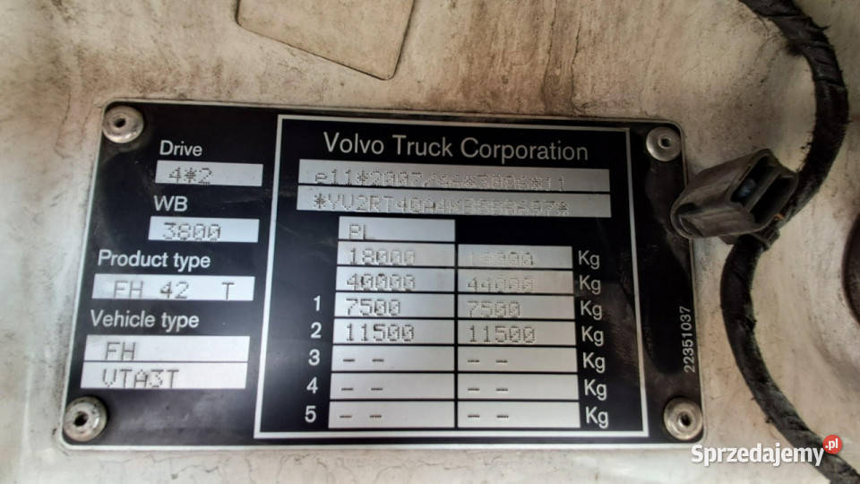 Volvo fh 500 Poleasingowe Komorniki
