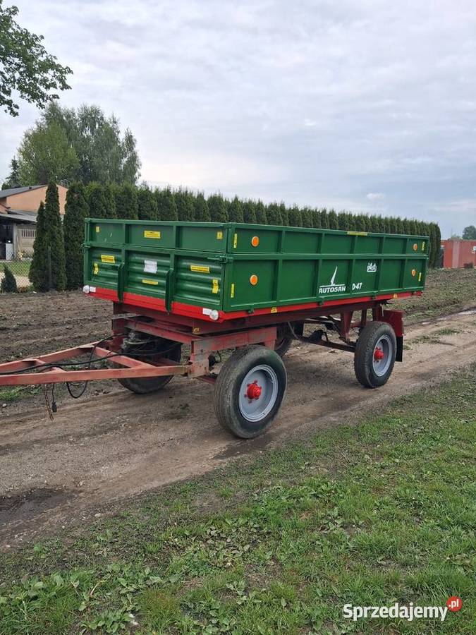 Przyczepa wywrotka d47 Rzgów sprzedam