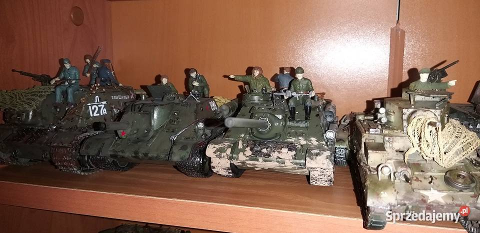 modele czołgów skala 135 sklejone i pomalowane Warszawa