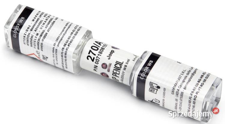 Lakier Car care Touch Up paint pen white VR268A Poznań sprzedam