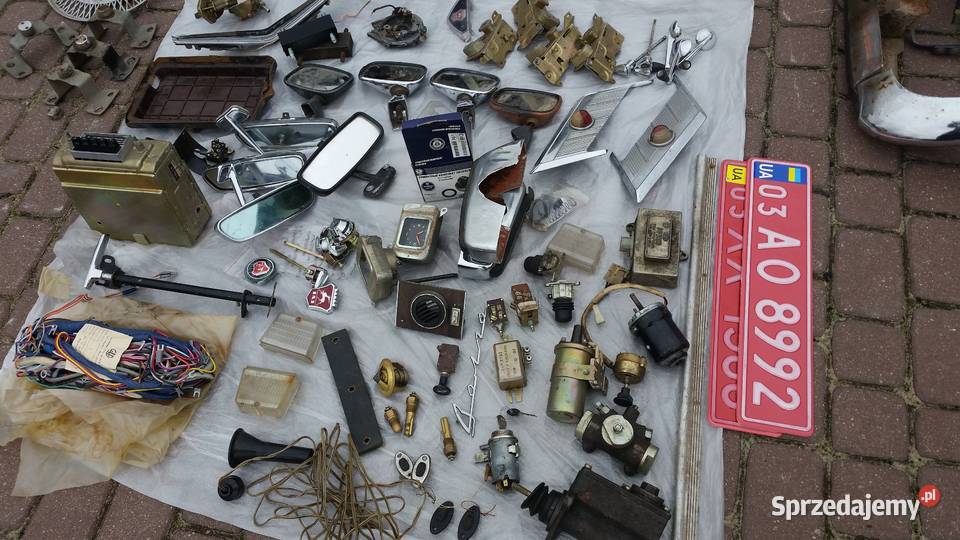 Pakiet części Wołga GAZ 21 GAZ 24 Rok produkcji 1970 Góra Kalwaria