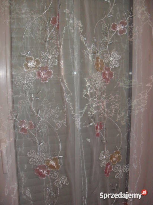 firan gotowa długa organtyna haft