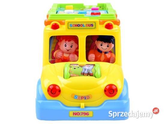 Autko Autobus Wesoły Interaktywny Kolorowy 0019