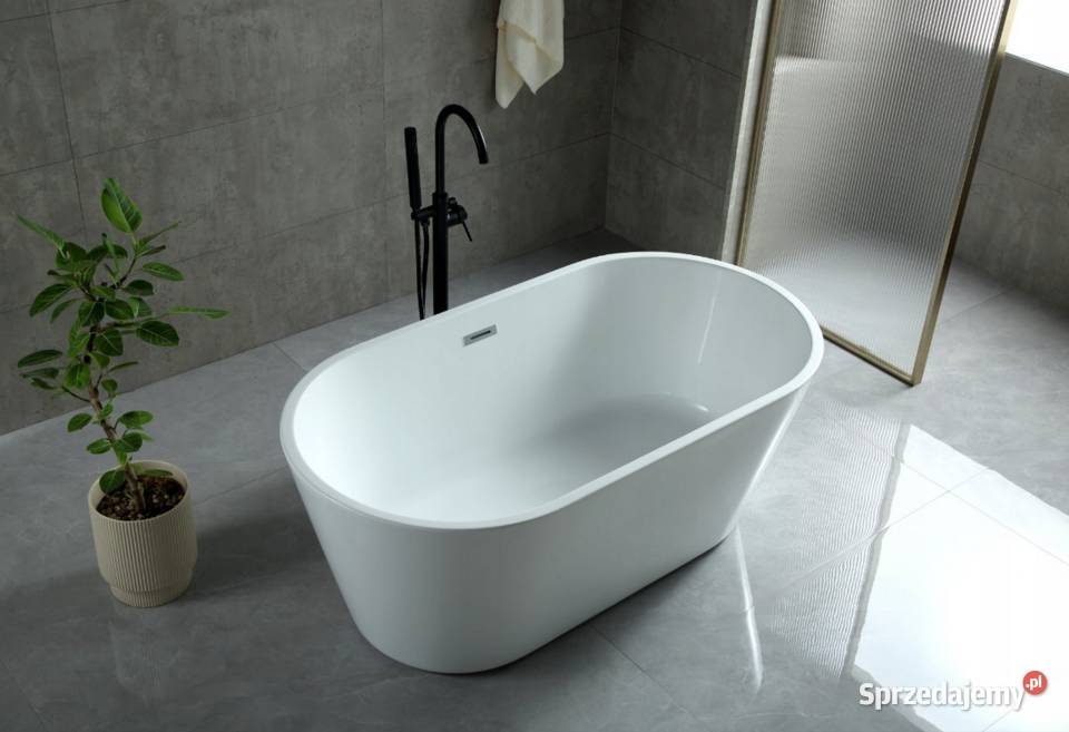 WANNA WOLNOSTOJĄCA 170x80 akrylowa SYFON CHROM Choroszcz