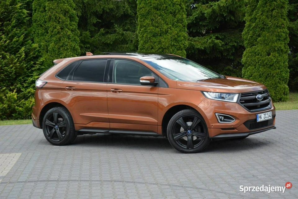 Ford EDGE ST Panorama Skóry Full Ledy Navi wspomaganie kierownicy Ostrów Mazowiecka