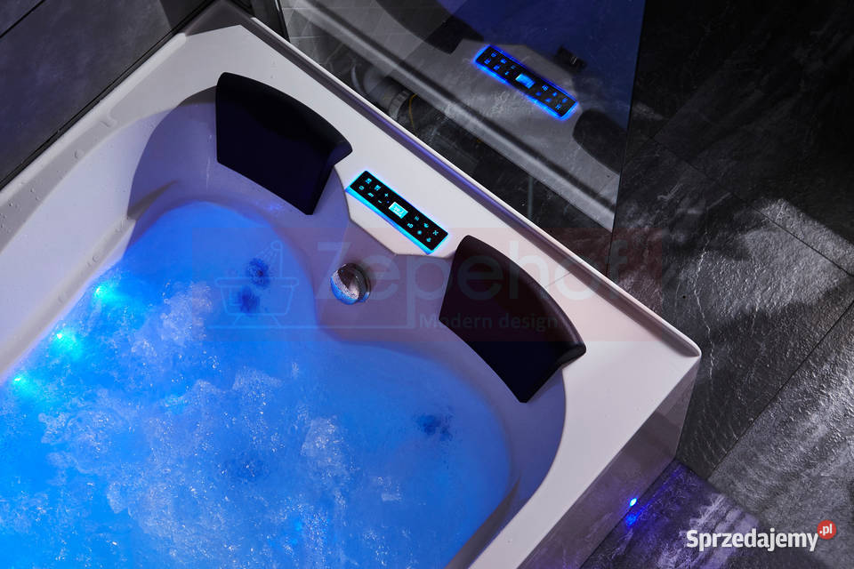 Wanna z hydromasażem LS7001 LEWA prostokątna Grabówka