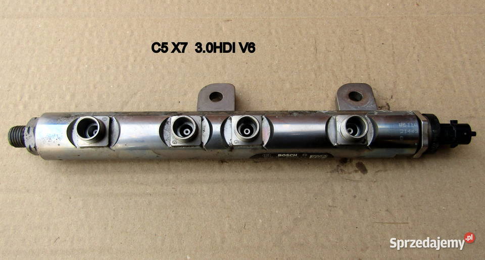 LISTWA WTRYSKOWA CITROEN C5 X7 30HDI V6 Mysłaków sprzedam