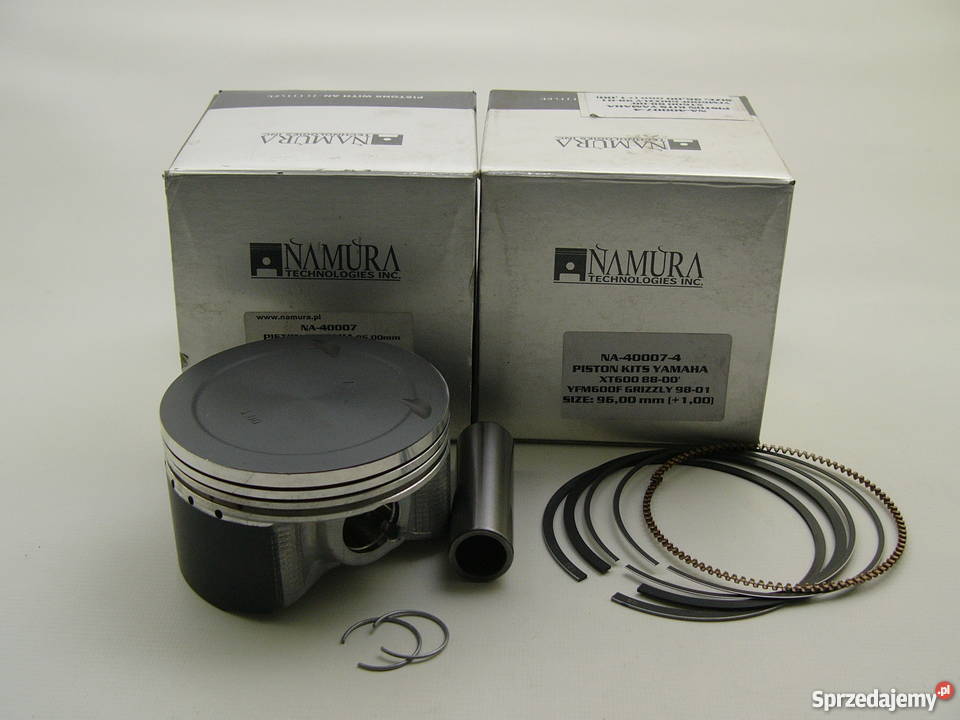 TŁOK komplet tłokowy NAMURA 9600 mm XT600 SRX600 Zabrze